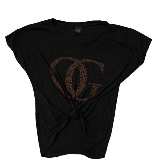 Obey OG Cheetah Print Graphic Short Sleeved Charcoal Grey T-Shirt Size Medium - Picture 2 of 5